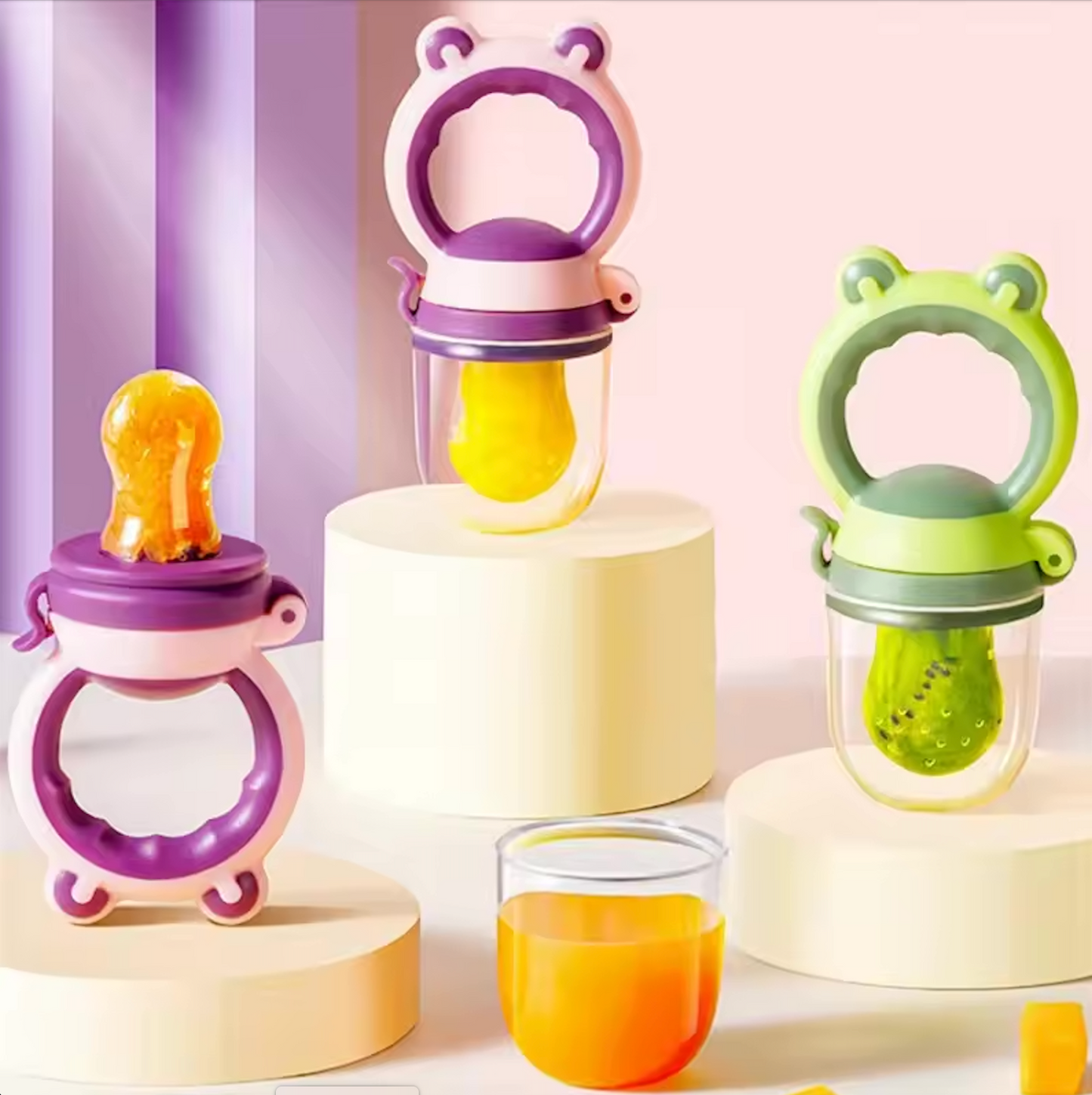 MoomFruit - Pack Tétine à Fruit S/M/L