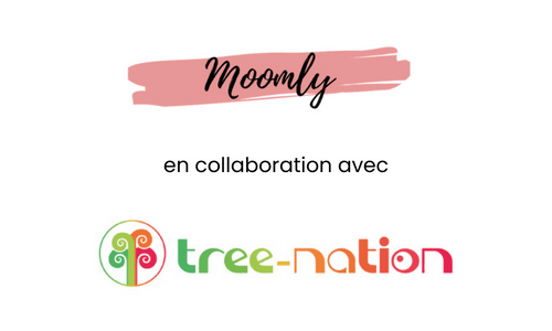 logo moomly en collaboration avec tree nation